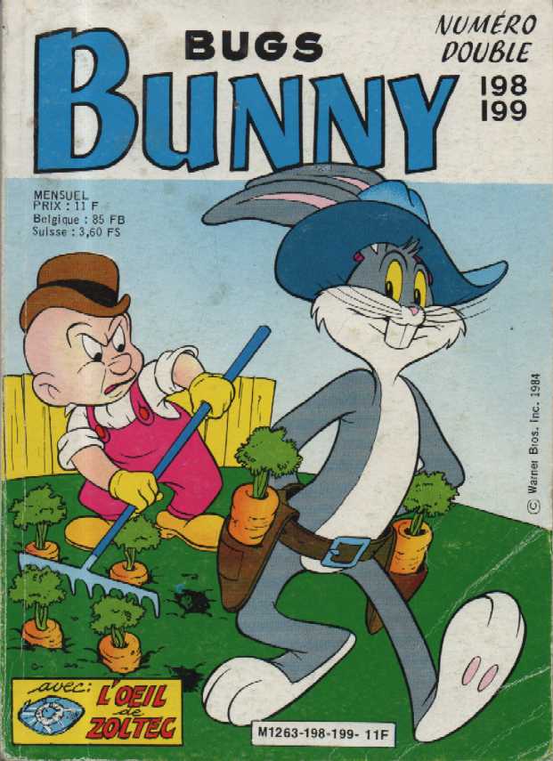 Scan de la Couverture Bugs Bunny n 198